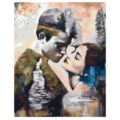 Nordic Restoring Ancient Ways Style Paintings Printed on Canvas - Image 4