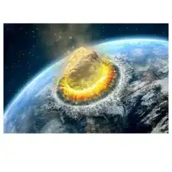 Our Solar System Earth Moon Sun Astronaut Galaxy Artwork Printed on Canvas - Image 14