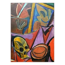 Composition with Skull by Pablo Picasso 1908
