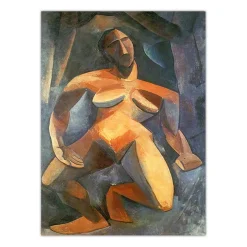 Pablo Picasso 1908 A Driade (Nude in the Forest)