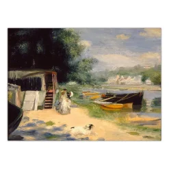 Pierre-Auguste Renoir 1873 View of Bougival