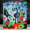 The Garden Painted 1925 by Joan Miro Printed on Canvas