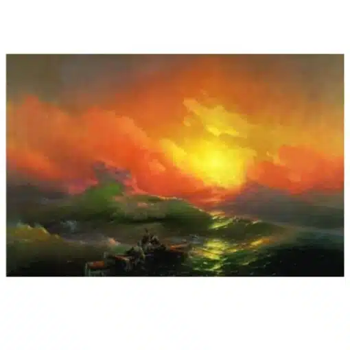 The Ninth Wave by Ivan Aivazovsky 1850