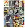 Wall Art Paintings by Henri de Toulouse-Lautrec Printed on Canvas