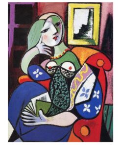 Woman With Book by Pablo Picasso 1932