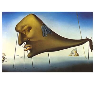 Salvador Dalí and Others with Great Surrealism Paintings Printed on Canvas - Image 3