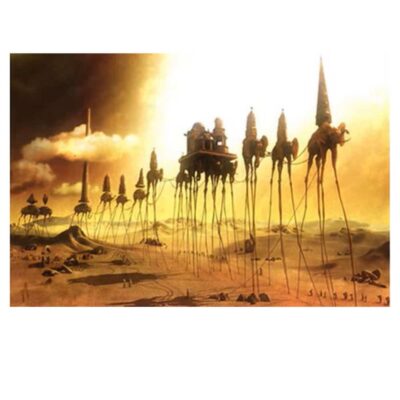 Salvador Dalí and Others with Great Surrealism Paintings Printed on Canvas - Image 4