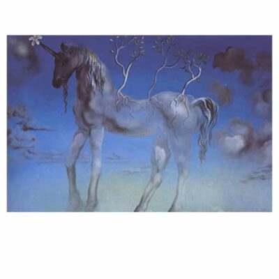 Salvador Dalí and Others with Great Surrealism Paintings Printed on Canvas - Image 7