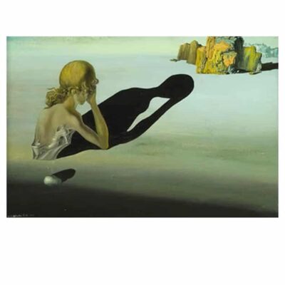 Salvador Dalí and Others with Great Surrealism Paintings Printed on Canvas - Image 11