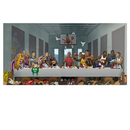 Basketball Players Last Supper