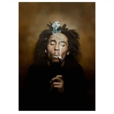 Bob Marley Singer Canvas Poster Printed on Canvas - Image 2