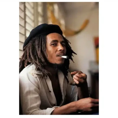 Bob Marley Singer Canvas Poster Printed on Canvas - Image 12