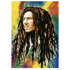 Bob Marley Singer Canvas Poster Printed on Canvas - Image 4
