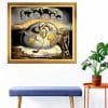 Child Watching the Birth of the New Man by Salvador Dali Printed on Canvas