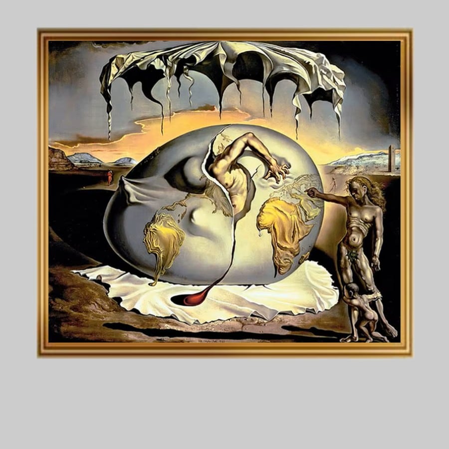 Geopoliticus Child Watching the Birth of the New Man by Salvador Dalí 1943
