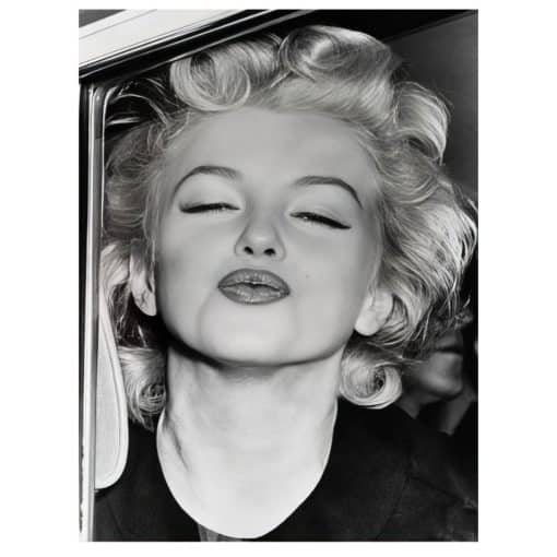 Marilyn Monroe Black & White Pictures Printed on Canvas - Image 14