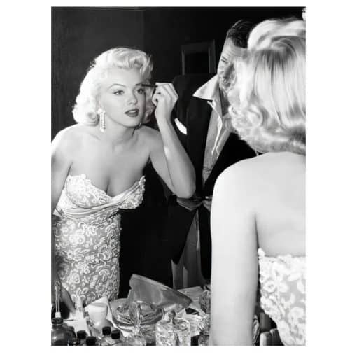Marilyn Monroe Black & White Pictures Printed on Canvas - Image 17