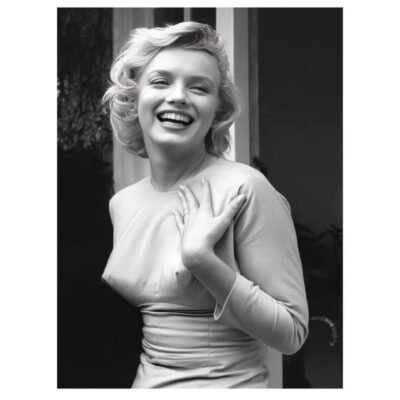 Marilyn Monroe Black & White Pictures Printed on Canvas - Image 18