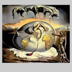 Salvador Dalí 1943 Geopoliticus Child Watching the Birth of the New Man
