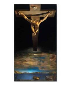 Christ of Saint John of the Cross by Salvador Dalí 1951