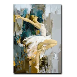 Elegant Dancing Ballerina