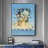 Galatea of the Spheres Oil Painting by Salvador Dalí Printed on Canvas