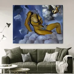 Honey is Sweeter than Blood by Salvador Dalí Painting Printed on Canvas