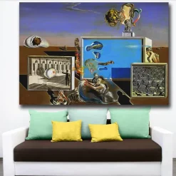 Illumined Pleasure Salvador’s Dali Oil Painting Printed on Canvas