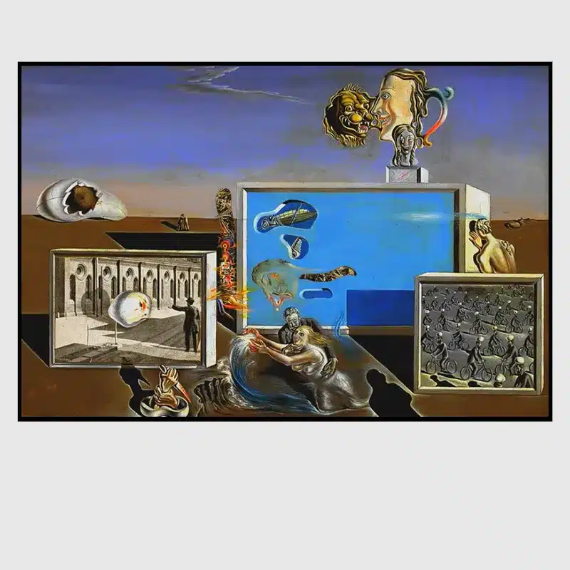 Illumined Pleasure Salvador’s Dali Oil Painting Printed on Canvas