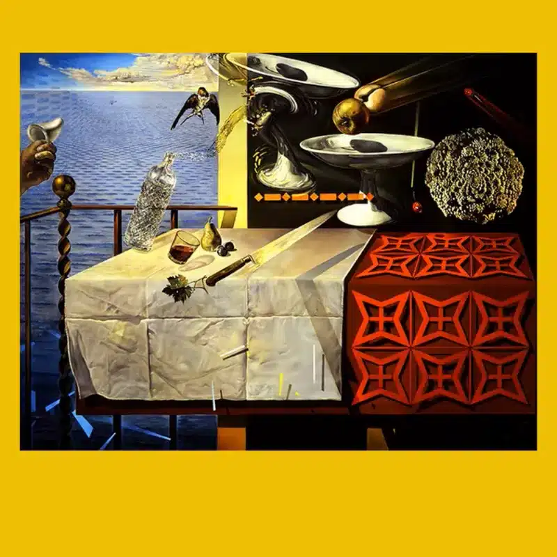 Living Still Life by Salvador Dalí Oil Painting Printed on Canvas