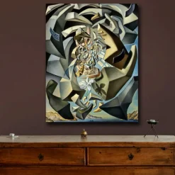 Microphysical Madonna Oil Painting by Salvador Dali Printed on Canvas