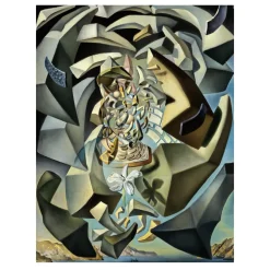 Microphysical Madonna by Salvador Dalí 1954