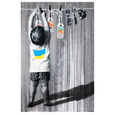 Pop Street Graffiti Art Paintings Printed on Canvas - Image 2