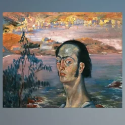 Salvador Dalí Self Portrait with Raphaelesque Neck