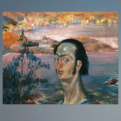 Salvador Dalí Self Portrait with Raphaelesque Neck