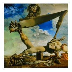 Soft Construction With Boiled Beans by Salvador Dalí 1936
