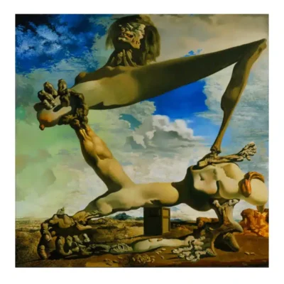 Soft Construction With Boiled Beans by Salvador Dalí 1936