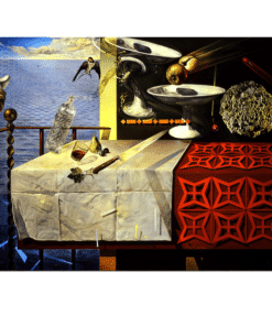 Living Still Life by Salvador Dali 1956 Printed on Canvas