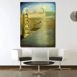 Surrealist Painting by Salvador Dalí Printed on Canvas