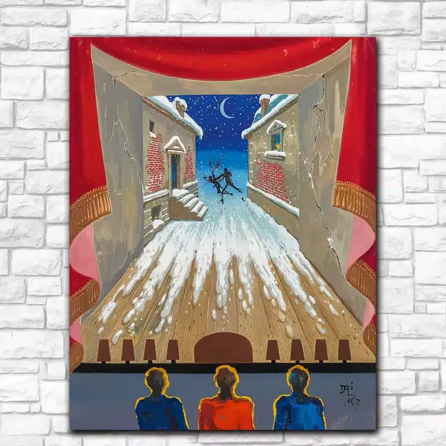 The Crime Otherwise Wall Art Painting Printed on Canvas