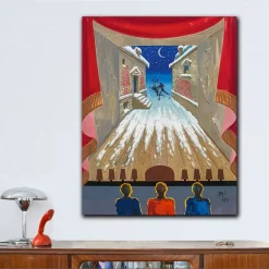 The Crime Otherwise Wall Art Painting Printed on Canvas