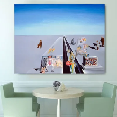 The First Days of Spring Oil Painting by Salvador Dalí Printed on Canvas