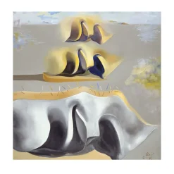 The Three Glorious Enigmas of Gala by Salvador Dalí