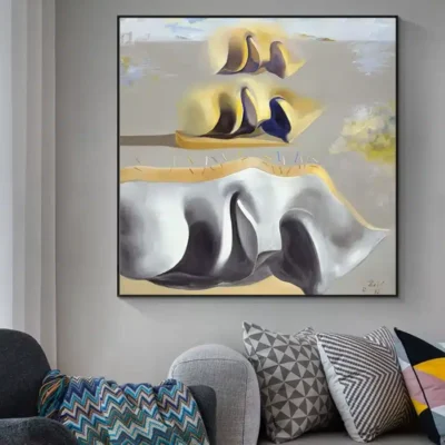 The Three Glorious Enigmas of Gala by Salvador Dalí