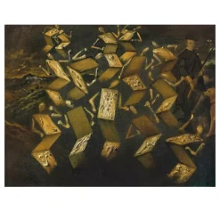 Twist in the Velazquez Studio Painting by Salvador Dalí 1962
