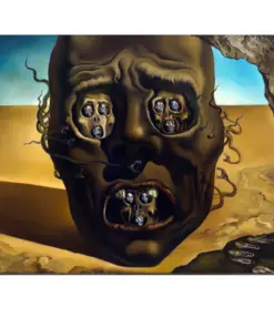 The Face of War Oil Painting by Salvador Dalí
