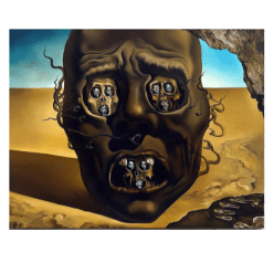 The Face of War Oil Painting by Salvador Dalí