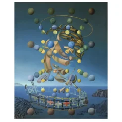 ´The Maximum Speed of Raphael's Madonna´ by Salvador Dalí 1954