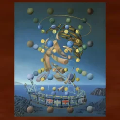 ´The Maximum Speed of Raphael's Madonna´ by Salvador Dalí 1954