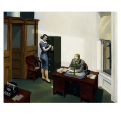 Twenty Paintings by Edward Hopper Printed on Canvas - Image 11